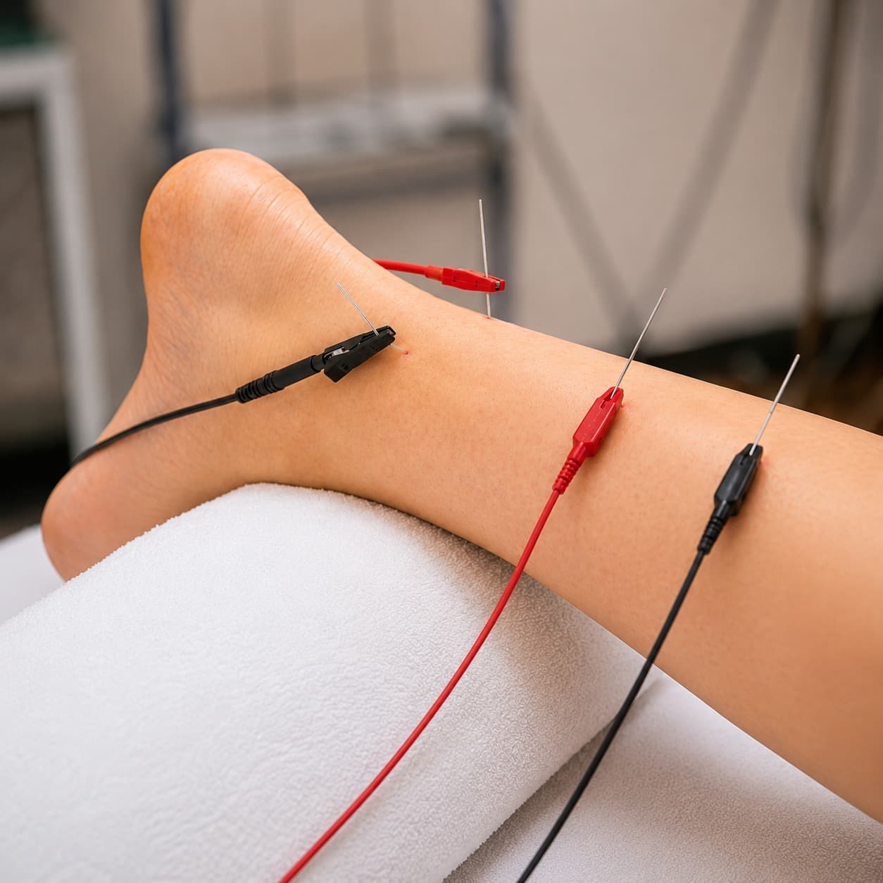 Acupuncture being delivered at the PhysiPro clinic